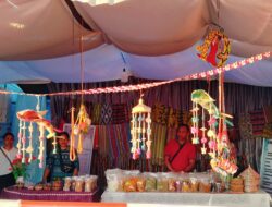 Ket. Foto: Stand Pameran Expo Pembangunan dan UMKM Kabupaten Kupang Kecamatan Amabi Oefeto Timur.