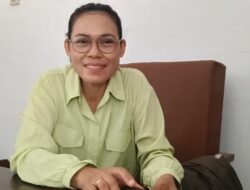 Kepala Puskesmas Baun, Lutgardis Tekla.