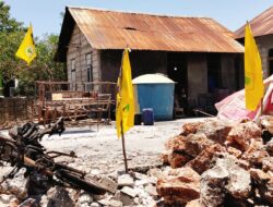 Ket. Foto: Kondisi Rumah Ruben Tabun yang Akan di Bangun.