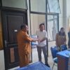 Penyerahan Dokumen K3P Oleh Ketua Tim Transisi kepada Kepala Dinas PK Kabupaten Kupang.