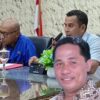Kiri ke Kanan: Ketua TAPD Kabupaten Kupang, Ketua Tim Transisi Bupati dan Wakil Bupati Kupang, dan kiKetua KNPI Kabupaten Kupang