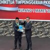 Ket. Foto: Serah Terima Jabatan Pj. Bupati Kupang kepada Bupati Kupang, Sabtu (01:03) di Aula El-Tari Kupang.
