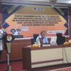 Ket. Foto: Menteri Kesehatan Republik Indonesia saat Menyampaikan Sambutannya.