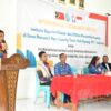 Wakil Bupati Kupang saat Membuka Kegiatan di Aula Kantor Desa Manusak.