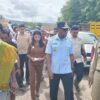 Ket. Foto: Wakil Gubernur NTT dan Wakil Bupati Kupang Meninjau Langsung Pasar Lili.