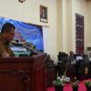 Ket. Foto: Bupati Kupang saat Membacakan Sambutan di Ruang Sidang Utama DPRD Kabupaten Kupang.