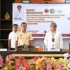 Ket. Foto: Bupati Kupang, Kepala Sentra Efata Kupang, Plt. Asisten I, dan Kepala Dinas Sosial Kabupaten Kupang.