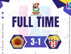 PSKK Taklukkan Putra Oesao 3-1 di Laga Pengisian ETMC 