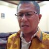 Ket. Foto: Bupati Kupang, Yosef Lede, SH ketika di Wawancarai Beberapa Hari Lalu usai Rakor.