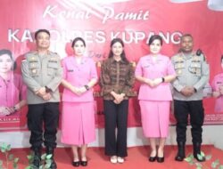 Hadiri Kenal Pamit Kapolres Kupang, Ini Pesan Wabup Kupang