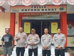 Kapolres Kupang Kunker ke Polsek Kupang Barat