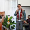 Ket. Foto: Bupati Kupang, Yosef Lede, SH saat Menyampaikan Sambutannya.