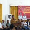 Ket. Foto: Bupati Kupang, Yosef Lede, SH saat Menyampaikan Sambutan.
