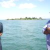 Ket. Foto: Bupati Kupang, Bersama Kepala Dinas PUPR Kabupaten Kupang saat Berada di Pulau Tikus.