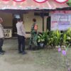 Ket. Foto: Salah Satu Pos Pengamanan di Desa Noelbaki, Kecamatan Kupang Tengah.