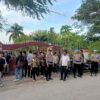 Ket. Foto: Situasi Pengamanan Kepolisian Resor Kupang (Polres) Kupang.