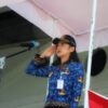 Ket. Foto: Wakil Bupati Kupang, Aurum Obe Titu Eki S. Ars., M. Ars Selaku Pembina Upacara.