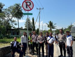 Penertiban Lalu Lintas, Polres Kupang dan Dinas terkait Pasang Rambu Larangan Parkir