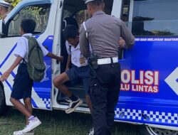 Polres Kupang Tambah 1 Unit Mobil Layanan Antar Anak Sekolah