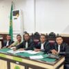 Ket. Foto: Penasehat Hukum (PH) pose Bersama di Ruang Sidang.