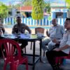 Ket. Foto: Kasat Lantas Polres Kupang, dan Personil, Kepala Dinas Perhubungan Kabupaten Kupang dan Staf, serta Kepala Jasa Raharja Kabupaten Kupang.