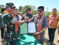 Hadiri TMMD Ke-124 di Semau, Ini Pesan Bupati Kupang