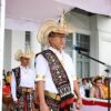 Ket. Foto: Bupati Kupang, Yosef Lede, S. H Selaku Pembina Upacara Hari Keluarga Nasional Ke-32.