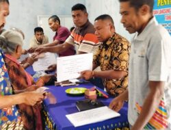 Kades Oelomin Tegaskan Warga Tidak Boleh Pendobelan Terima Bansos Berupa Uang