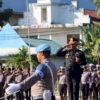 Ket. Foto: Situasi Upacara Hari Lahir Pancasila di Lapangan Polres Kupang.