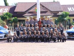 HUT Bhayangkara Ke-79 Polres Kupang, Polisi Cilik di Ikut Sertakan