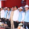 Ket. Foto: Kementrian Terkait Republik Indonesia, Gubernur NTT, Bupati Kupang saat Mengikuti Peluncuran Koperasi Desa Merah Putih bertempat di Desa Penfui Timur secara Virtual.