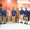 Ket. Foto: Pemerintah Kabupaten Kupang pose Bersama PLN Kupang di Ruang Kerja Bupati Kupang.