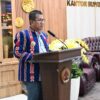 Ket. Foto: Bupati Kupang, Yosef Lede, S.H saat Menyampaikan Sambutannya.