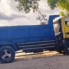 Ket. Foto: Salah Satu Truc Dump yang Usai Mengambil Pasir.