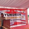 Ket. Foto: Bupati Kupang, Yosef Lede, S. H saat Menyampaikan Sambutannya.