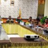 Ket. Foto: Perwakilan Eks Timor Timur saat Beraudiensi Bersama Pemerintah Kabupaten Kupang, Kepolisian Resor (Polres) Kupang, Dandim 1604 Kupang.