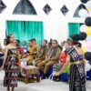 Ket. Foto: Gubernur NTT, Emanuel Melkiades Laka Lena, dan Bupati Kupang, Yosef Lede saat Menghadiri Syukuran HUT GMIT Ebenhaezer di Desa Pukdale.