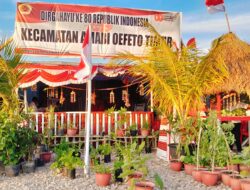 Stand Amabi Oefeto Timur di Warnai Holtikultura dan Motif Tenun 