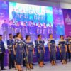 Ket. Foto: Salah Satu Peserta Pesparawi Kategori A Mempersembahkan Pujiannya di Civic Center, Kota Oelamasi, Kantor Bupati Kupang.