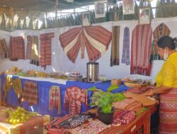 Stan Pameran Expo Pembangunan dan UMKM Amarasi Barat di Selimuti Motif Amarasi