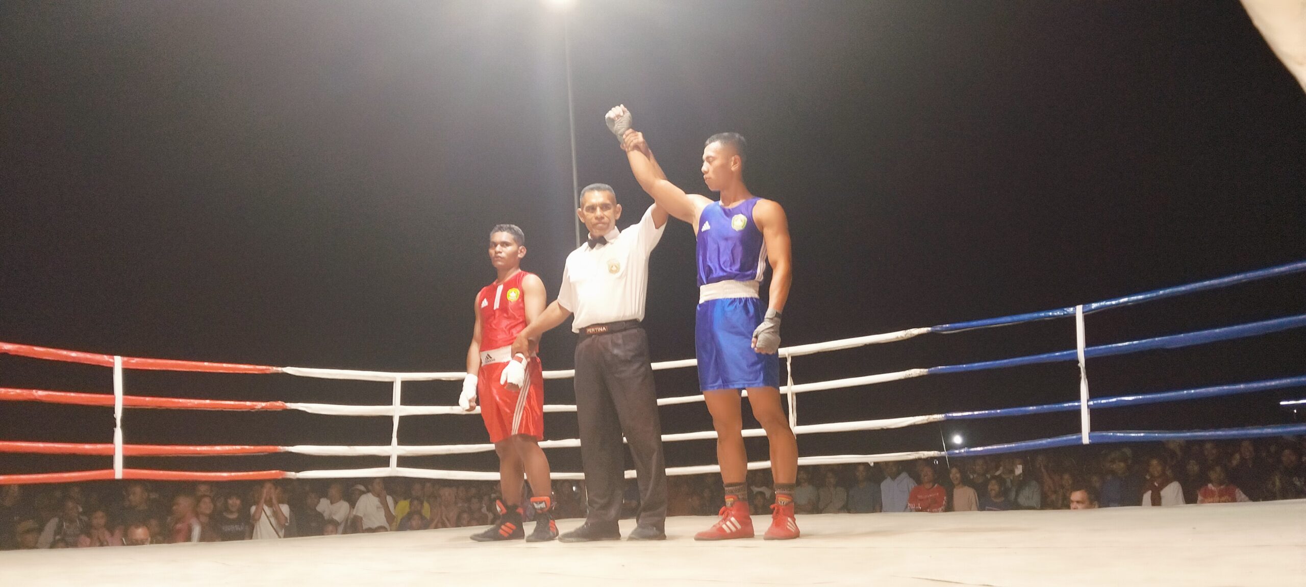 Keterangan: Pembukaan Tinju Bupati Kupang Cup I Tahun 2025 Diikuti 9 Partai.