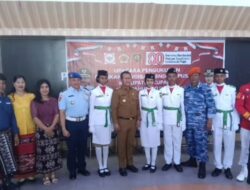 Bupati Kukuhkan 45 Anggota Paskibraka yang Siap Kibarkan Merah Putih HUT RI Ke-80 Nanti