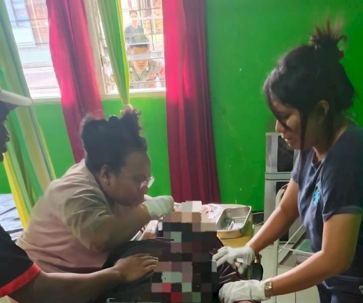 Ket. Foto: Korban Laka Lantas Meninggal Dunia di Rumah Sakit Umum Daerah Naibonat.