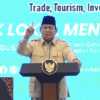 Ket. Foto: Presiden RI, Prabowo Subianto.