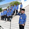 Ket. Foto: Bupati Kupang, Yosef Lede, S.H Selaku Pembina Upacara Kesadaran.