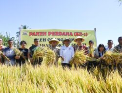 Bupati Kupang Memberikan Dorongan Kepada Kelompok Tani Sehati Desa Mata Air