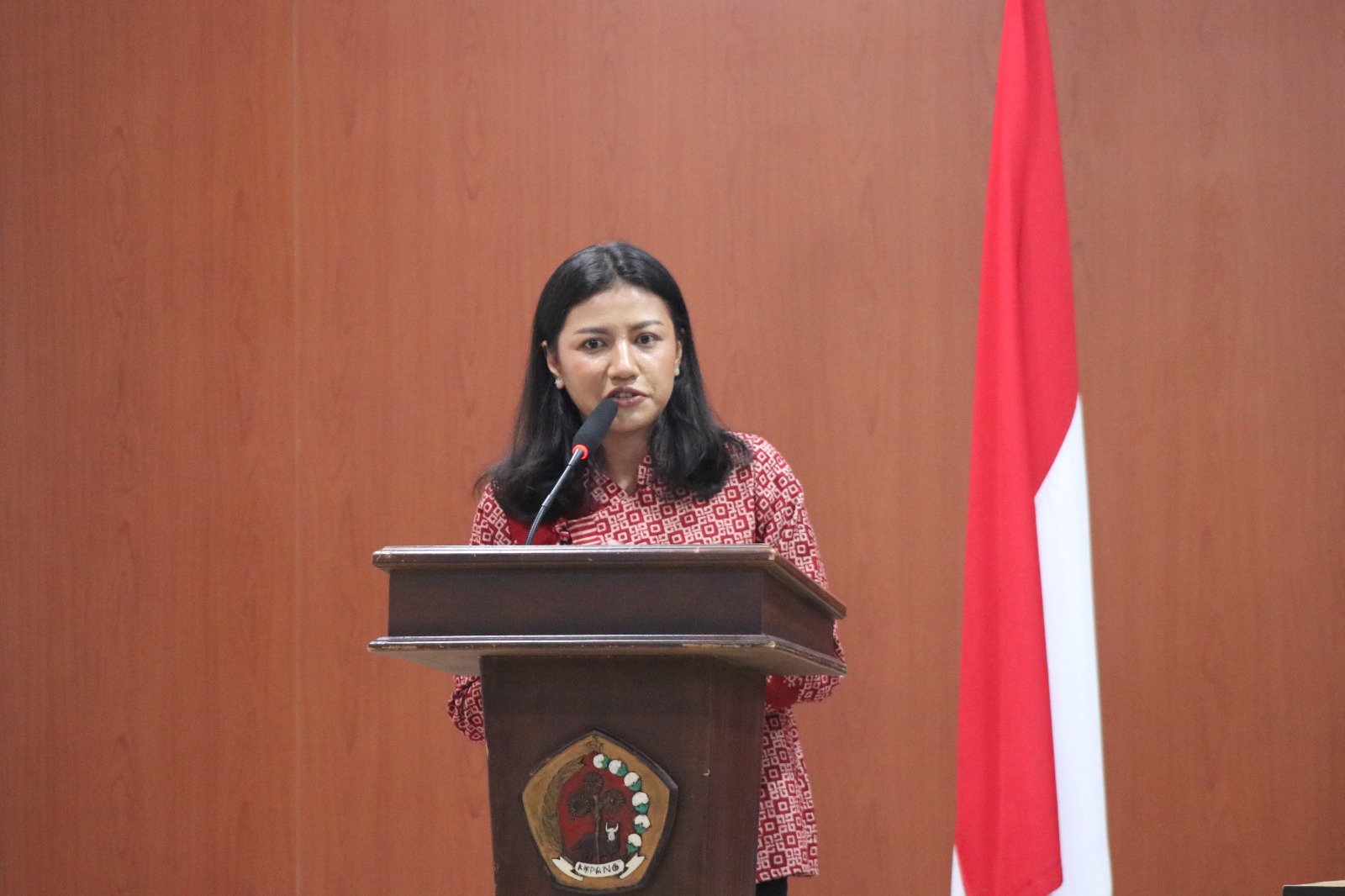 Ket. Foto: Wakil Bupati Kupang, Aurum Obe Titu Eki, S. Ars., M. Ars.