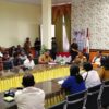 Ket. Foto: Puluhan Warga Desa Sumlili saat Beraudiensi Bersama Bupati Kupang, Yosef Lede, S.H dan Dinas Terkait.