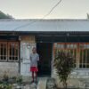 Ket. Foto: Salah Satu Bentuk Rumah milik Warga Desa Tasikona yang akan Menerima Bantuan Rumah Layak Huni.