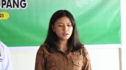 Ket. Foto: Wakil Bupati Kupang, Aurum Obe Titu Eki, S. Ars., M. Ars saat Menyampaikan Sambutannya.